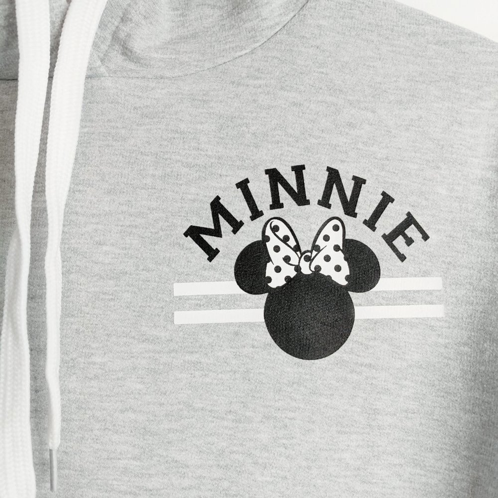Disney grey Minnie Mouse hoodie - Picture 2 of 5